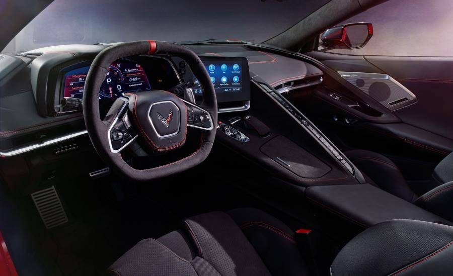Торпедо Chevrolet Corvette Stingray Z51 (C8) 2019 года  (NA) (фото 68 из 77)